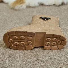 Girls Zipper Warm Boots for Comfortable Indoor Outdoor Wear