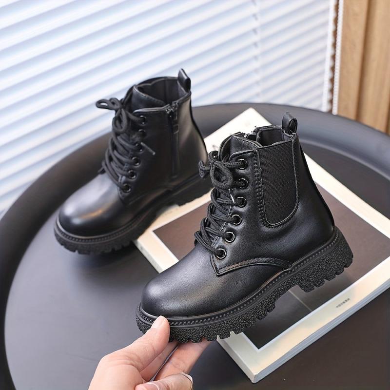 High Top Lace Up Comfy Boots For Girls
