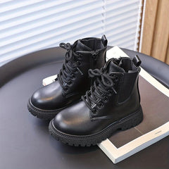 High Top Lace Up Comfy Boots For Girls