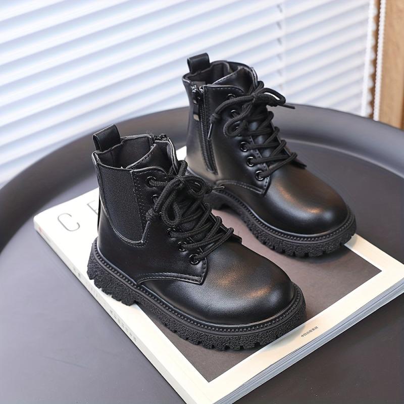 High Top Lace Up Comfy Boots For Girls