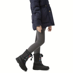 Girl's Snow Boots Warm Fleece Cozy Non slip Ankle Boots