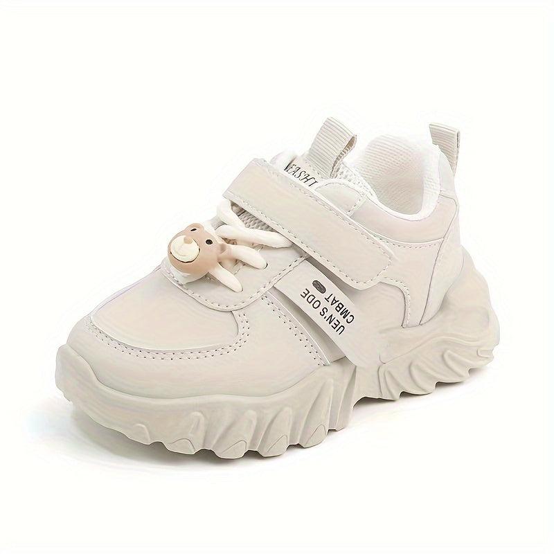Girl's Chunky Shoes Non Slip Soft Sole Sneakers For Kids