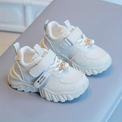 Girl's Chunky Shoes Non Slip Soft Sole Sneakers For Kids
