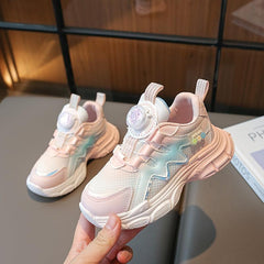 Kid's Chunky Sneakers Breathable Non Slip Casual Shoes