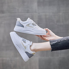 Girl's Solid Skate Shoes Comfy Non Slip Casual Sneakers
