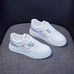 Girl's Solid Skate Shoes Comfy Non Slip Casual Sneakers