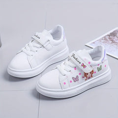 Girls' Cartoon Low Top Sneakers - Lightweight Anti Slip - All Seasons
