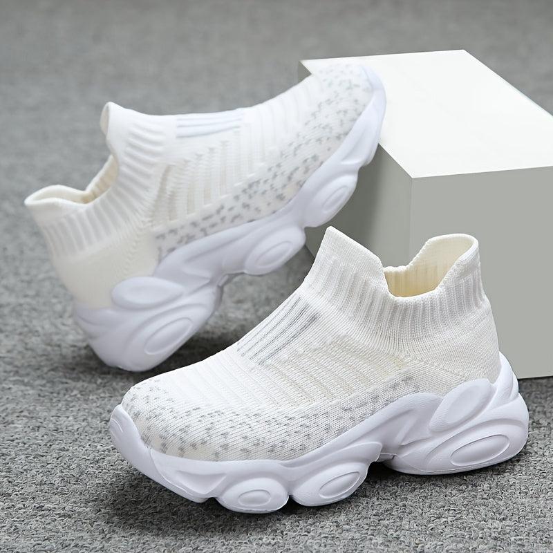 Girls Woven Mesh Sneakers Soft Soled Ultra-light
