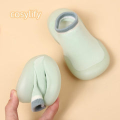 Baby Girls Lace Slip-On Sock Shoes Breathable No Tie