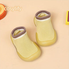 Baby Girls Lace Slip-On Sock Shoes Breathable No Tie