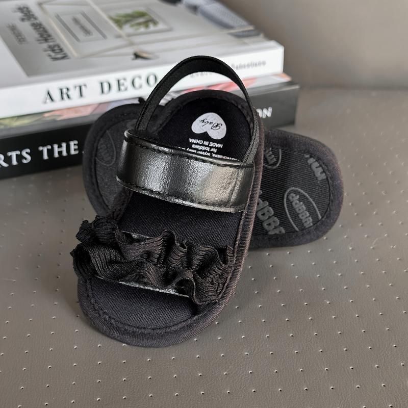 Baby Girls Sandals Non Slip Princess Sandals Open Toe Beach Shoes