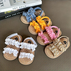 Baby Girls Sandals Non Slip Princess Sandals Open Toe Beach Shoes