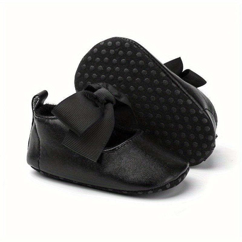 Cute Baby Girl's Shoes with Bowknot for Cribs