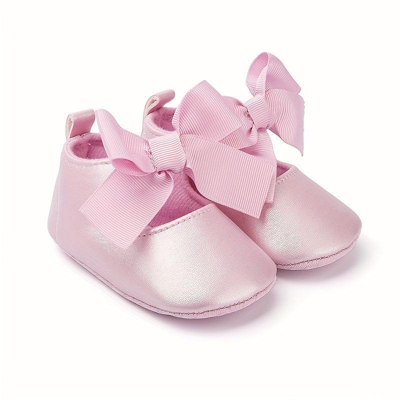 Cute Baby Girl's Shoes with Bowknot for Cribs
