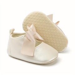 Cute Baby Girl's Shoes with Bowknot for Cribs