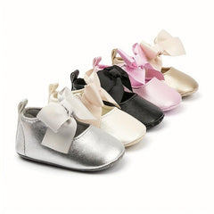 Cute Baby Girl's Shoes with Bowknot for Cribs
