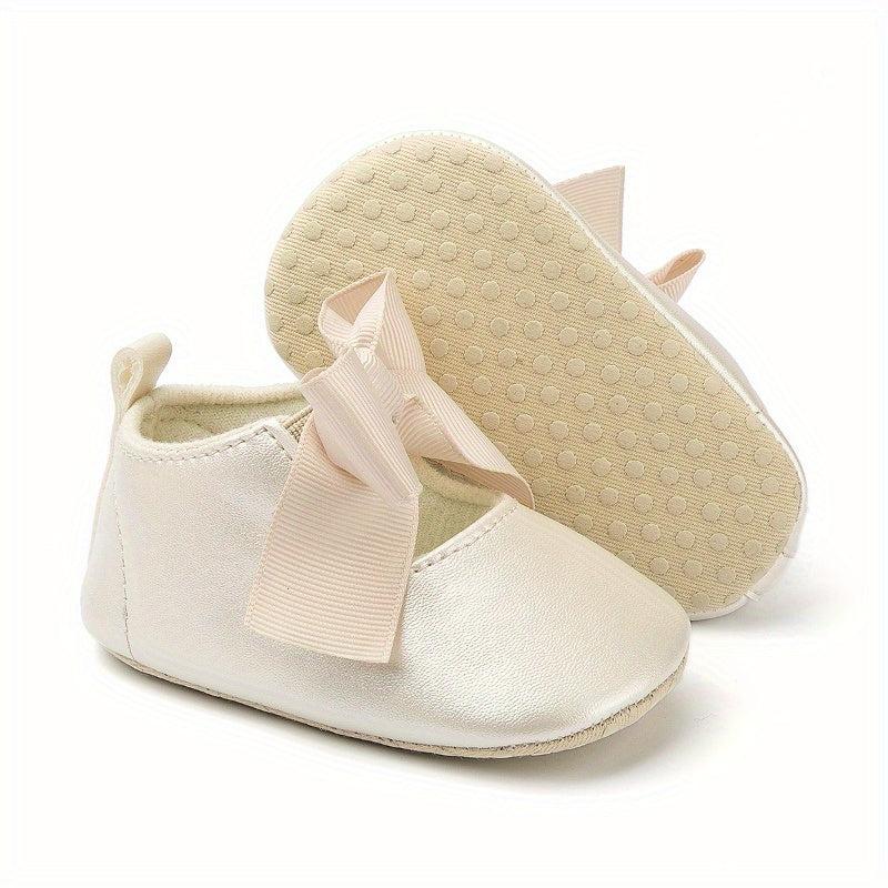 Cute Baby Girl's Shoes with Bowknot for Cribs