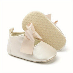 Cute Baby Girl's Shoes with Bowknot for Cribs
