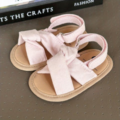 Comfy Baby Girls Sandals Lightweight Non Slip Walking Shoes For Infants