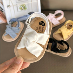 Comfy Baby Girls Sandals Lightweight Non Slip Walking Shoes For Infants
