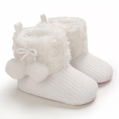 Toddler Baby Girls Booties High Top Slippers Indoor Shoes Winter Halloween Gift