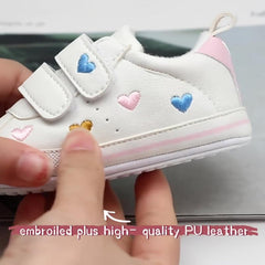 Comfortable Breathable Sneakers for Baby Girls Lightweight Non Slip Shoes