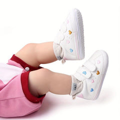 Comfortable Breathable Sneakers for Baby Girls Lightweight Non Slip Shoes