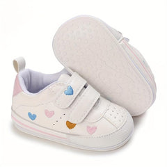 Comfortable Breathable Sneakers for Baby Girls Lightweight Non Slip Shoes