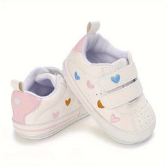 Comfortable Breathable Sneakers for Baby Girls Lightweight Non Slip Shoes