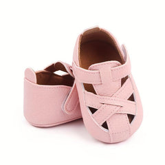 Comfy Sandals for Baby Girls - Breathable Non-slip Walking Shoes
