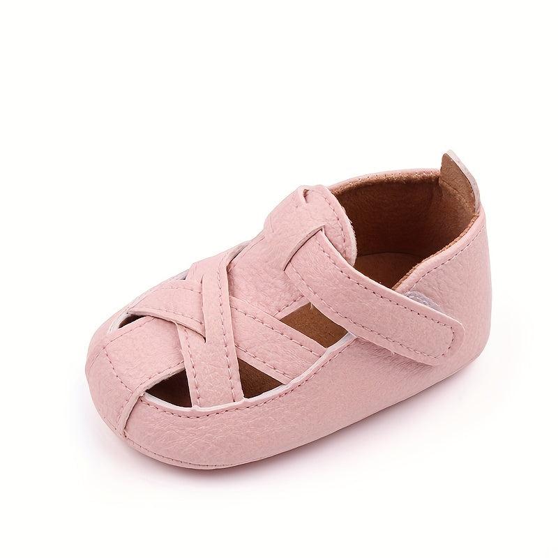 Comfy Sandals for Baby Girls - Breathable Non-slip Walking Shoes