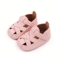 Comfy Sandals for Baby Girls - Breathable Non-slip Walking Shoes
