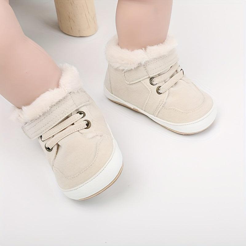 Warm Non Slip High Top Sneakers for Newborns