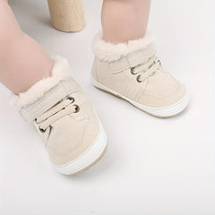 Warm Non Slip High Top Sneakers for Newborns