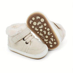 Warm Non Slip High Top Sneakers for Newborns