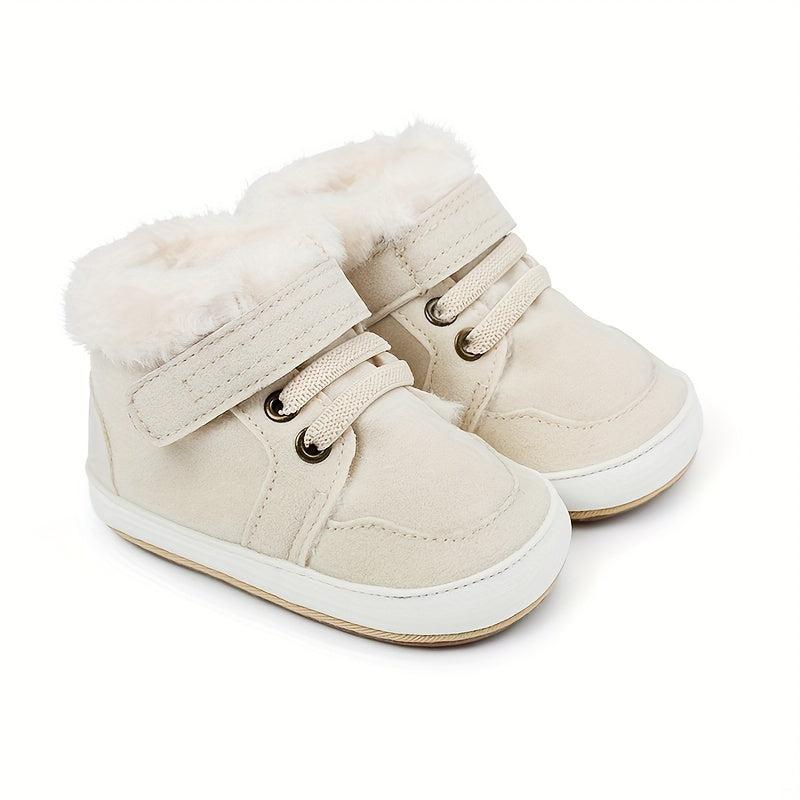 Warm Non Slip High Top Sneakers for Newborns