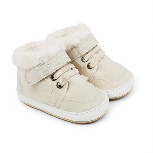 Warm Non Slip High Top Sneakers for Newborns
