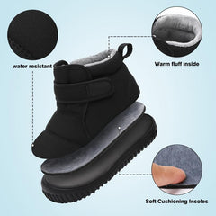Cozy Snow Boots for Baby Boys Warm Fleece Lining