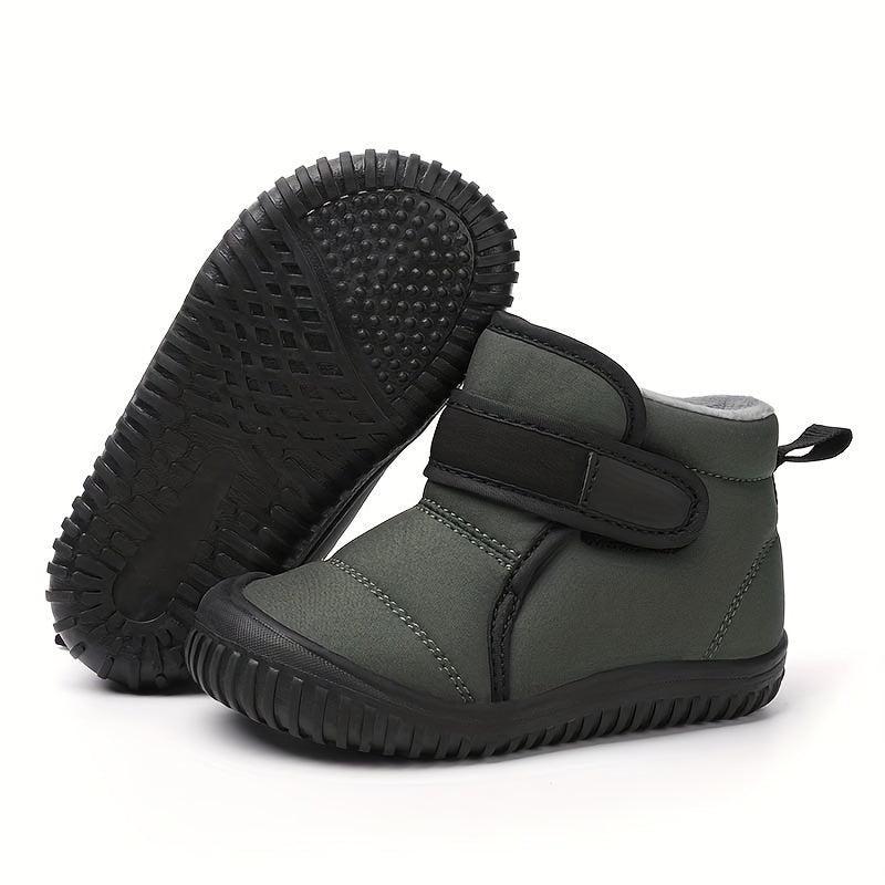 Cozy Snow Boots for Baby Boys Warm Fleece Lining