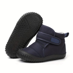 Cozy Snow Boots for Baby Boys Warm Fleece Lining