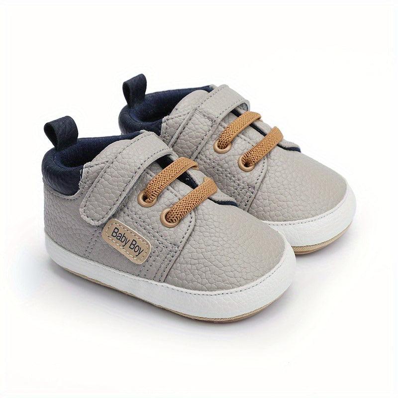 Cheerful Baby Boys Sneakers Lightweight Non Slip Walking Shoes