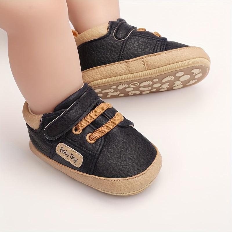 Cheerful Baby Boys Sneakers Lightweight Non Slip Walking Shoes