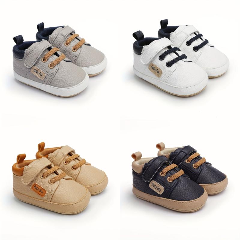 Cheerful Baby Boys Sneakers Lightweight Non Slip Walking Shoes