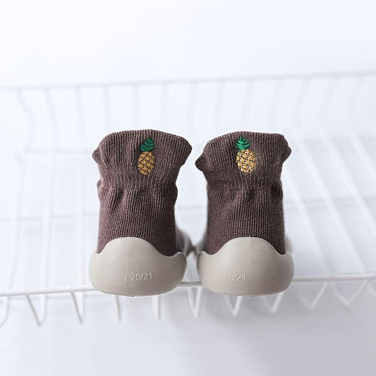 Comfortable Slip On Sock Shoes For Baby Boys Breathable Non Slip Walking Shoes