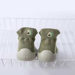 Comfortable Slip On Sock Shoes For Baby Boys Breathable Non Slip Walking Shoes