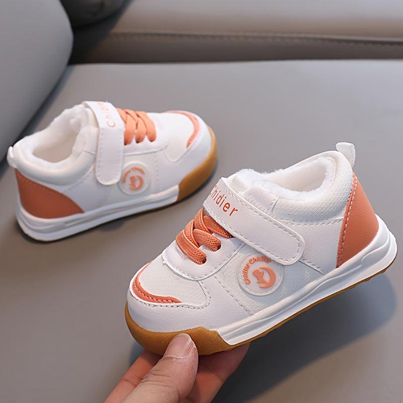 Warm Fleece Baby Sneakers Non Slip Shoes for Boys