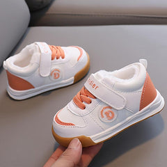 Warm Fleece Baby Sneakers Non Slip Shoes for Boys