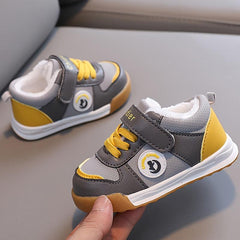Warm Fleece Baby Sneakers Non Slip Shoes for Boys