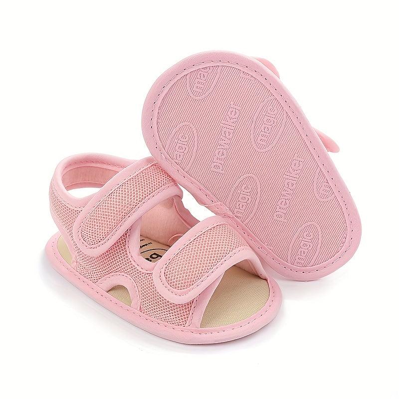 Baby Shoes Anti Collision Anti Slip Breathable Mesh Sandals