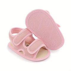 Baby Shoes Anti Collision Anti Slip Breathable Mesh Sandals